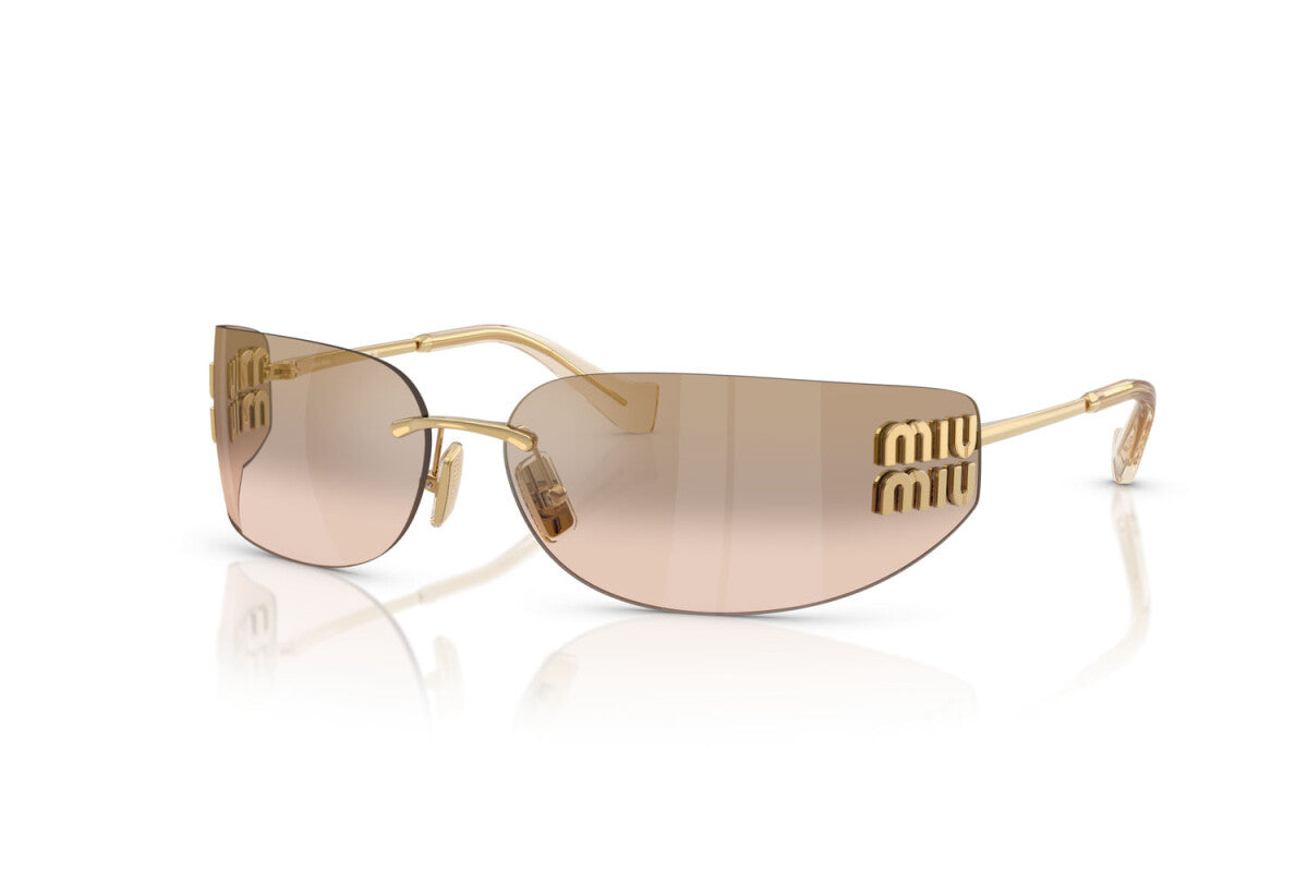 MIU MIU - 5AK20P ORO | OCCHIALE DA SOLE DONNA - MU A51S CALIBRO 75