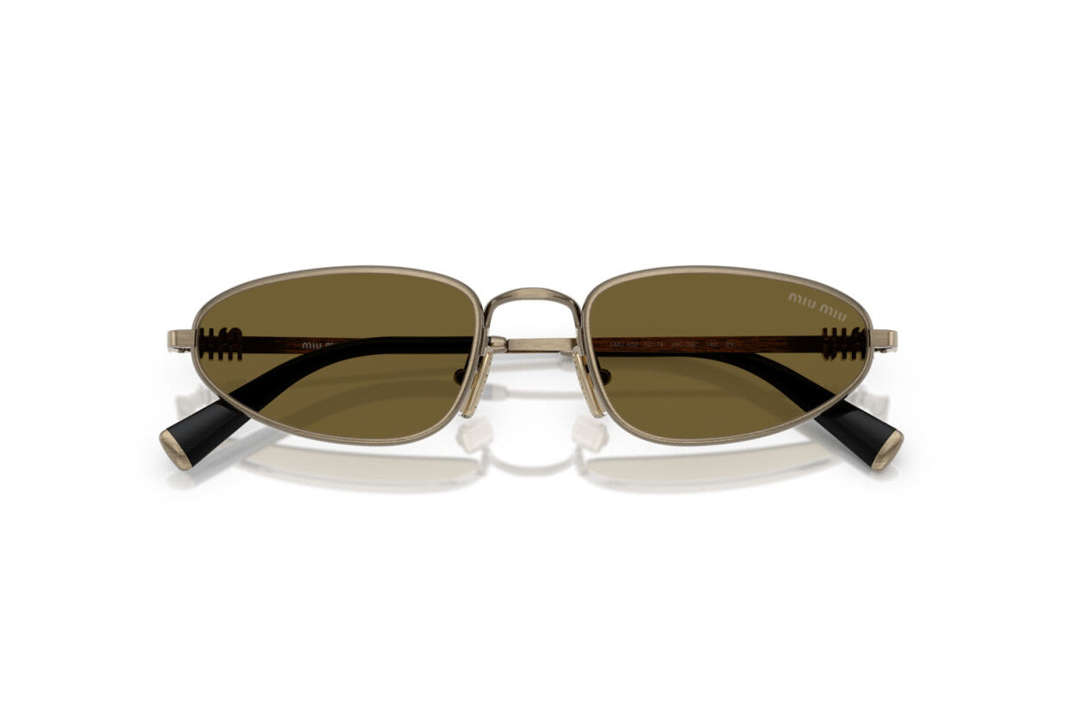 MIU MIU - 26C09Z ORO VECCHIO | OCCHIALE DA SOLE DONNA - MU A52S CALIBRO 52