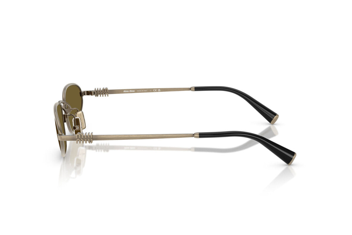 MIU MIU - 26C09Z ORO VECCHIO | OCCHIALE DA SOLE DONNA - MU A52S CALIBRO 52