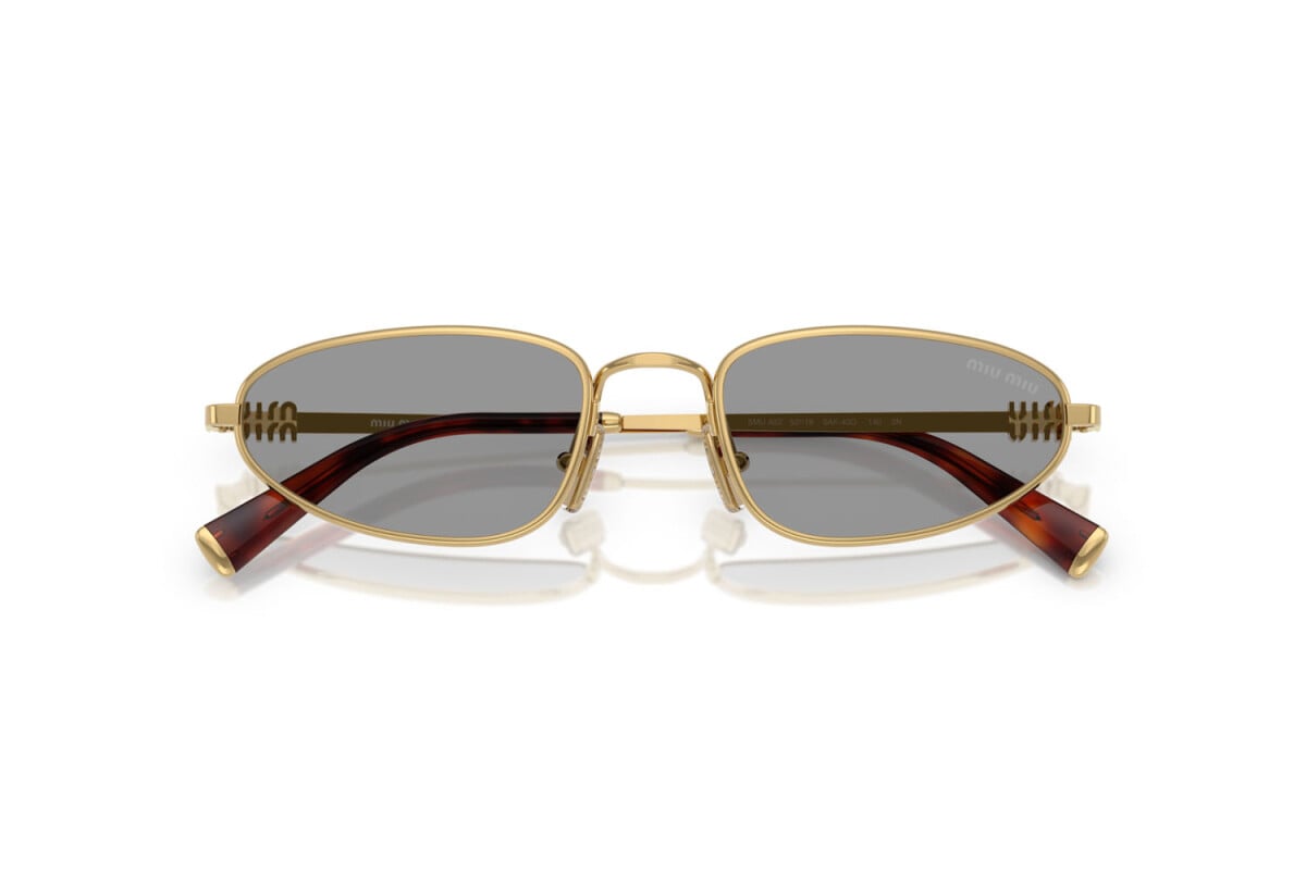MIU MIU - 5AK40O ORO | OCCHIALE DA SOLE DONNA - MU A52S CALIBRO 52