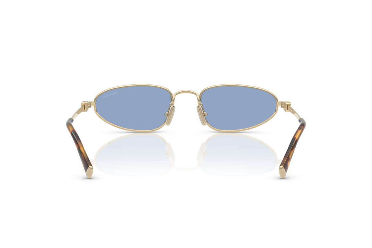 MIU MIU - ZVN60O ORO PALLIDO | OCCHIALE DA SOLE DONNA - MU A52S CALIBRO 52