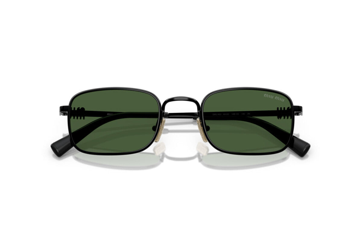 MIU MIU - 1AB1I0 NERO | OCCHIALE DA SOLE DONNA - MU A53S CALIBRO 49