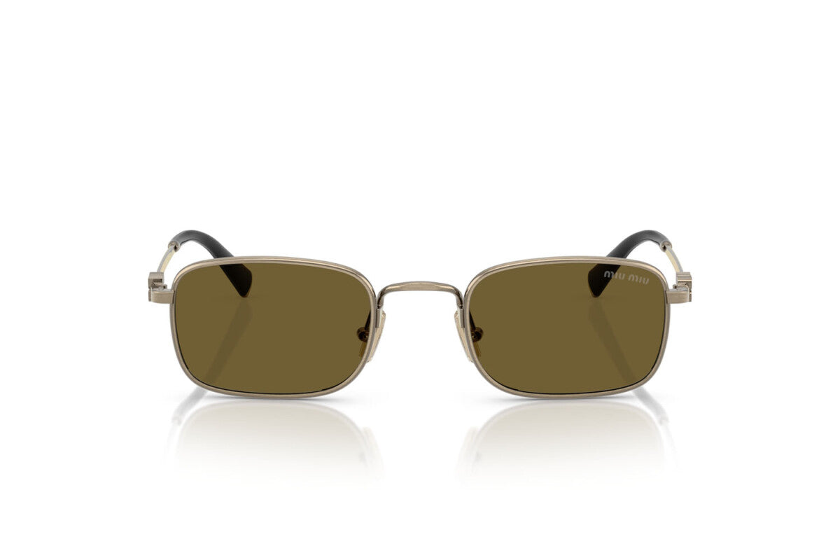 MIU MIU - 26C09Z ORO VECCHIO | OCCHIALE DA SOLE DONNA - MU A53S CALIBRO 49