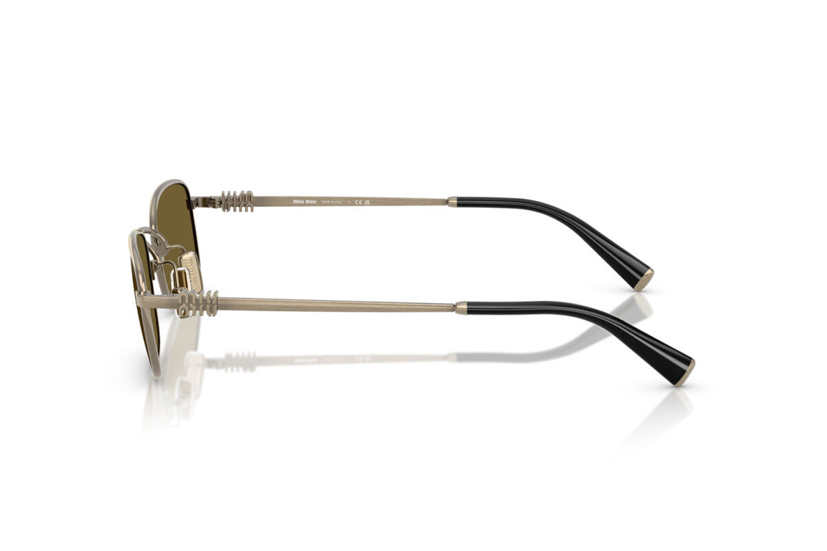MIU MIU - 26C09Z ORO VECCHIO | OCCHIALE DA SOLE DONNA - MU A53S CALIBRO 49