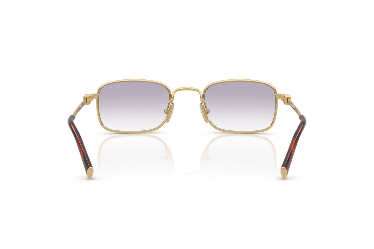 MIU MIU - 5AK04O ORO | OCCHIALE DA SOLE DONNA - MU A53S CALIBRO 49