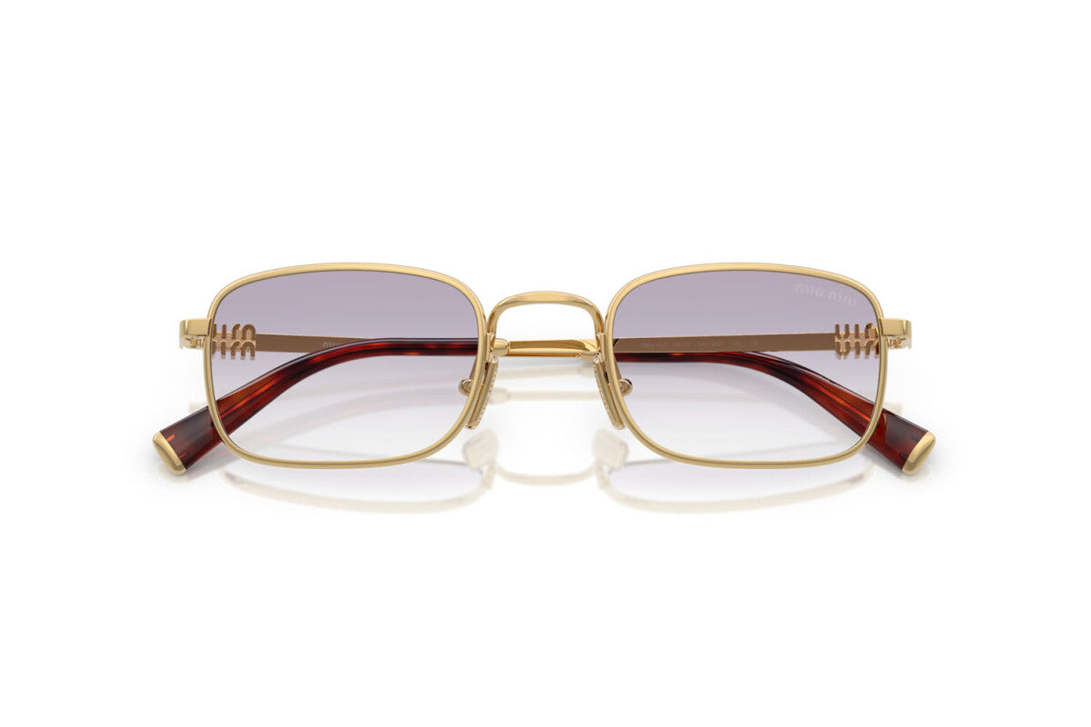 MIU MIU - 5AK04O ORO | OCCHIALE DA SOLE DONNA - MU A53S CALIBRO 49
