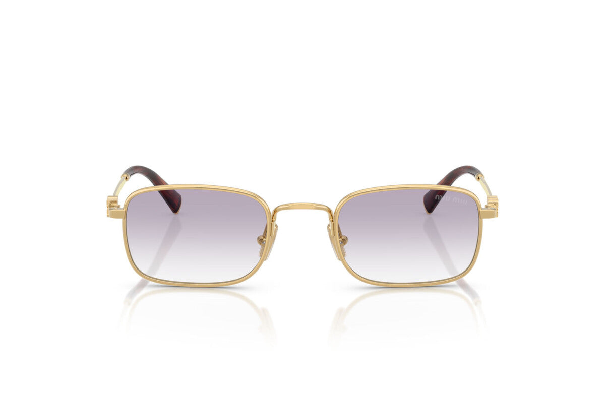 MIU MIU - 5AK04O ORO | OCCHIALE DA SOLE DONNA - MU A53S CALIBRO 49