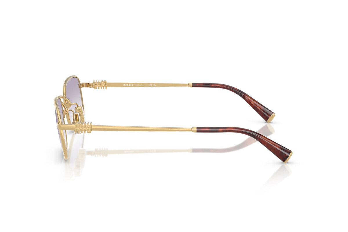 MIU MIU - 5AK04O ORO | OCCHIALE DA SOLE DONNA - MU A53S CALIBRO 49