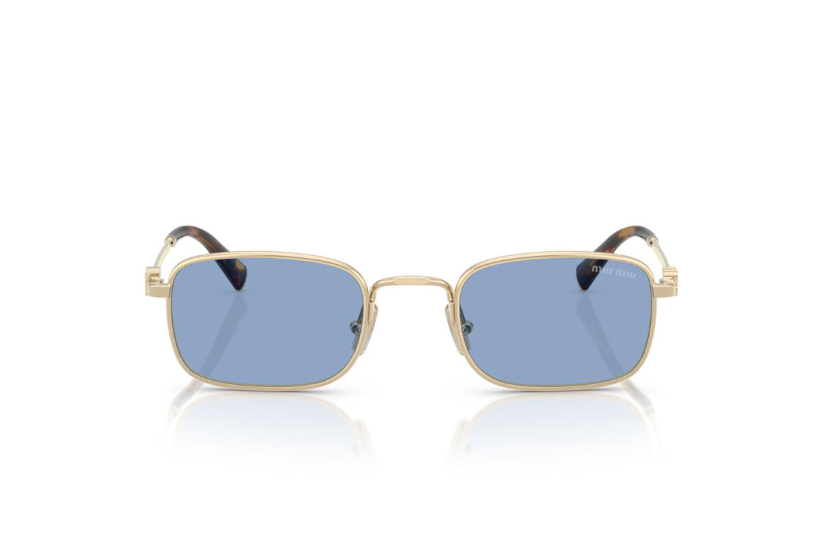 MIU MIU - ZVN60O ORO PALLIDO | OCCHIALE DA SOLE DONNA - MU A53S CALIBRO 49