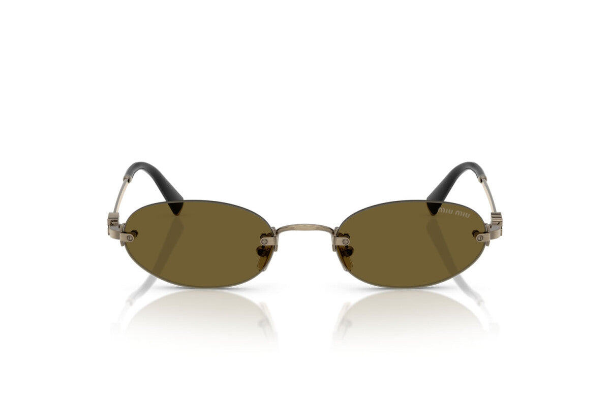 MIU MIU - 26C09Z ORO VECCHIO | OCCHIALE DA SOLE DONNA - MU A54S CALIBRO 51