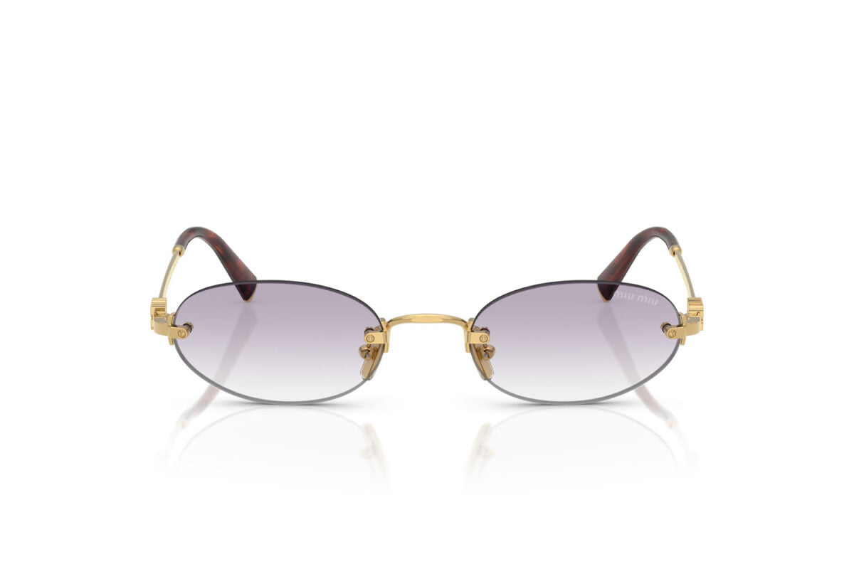 MIU MIU - 5AK04O ORO | OCCHIALE DA SOLE DONNA - MU A54S CALIBRO 51