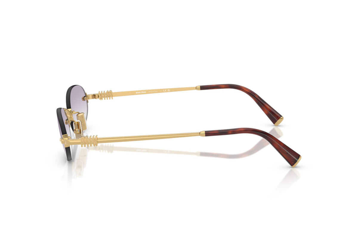 MIU MIU - 5AK04O ORO | OCCHIALE DA SOLE DONNA - MU A54S CALIBRO 51