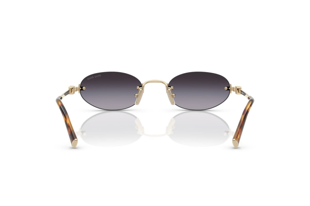 OCCHIALE DA SOLE DONNA | MIU MIU MU A54S - ZVN5D1 ORO PALLIDO - CALIBRO 51