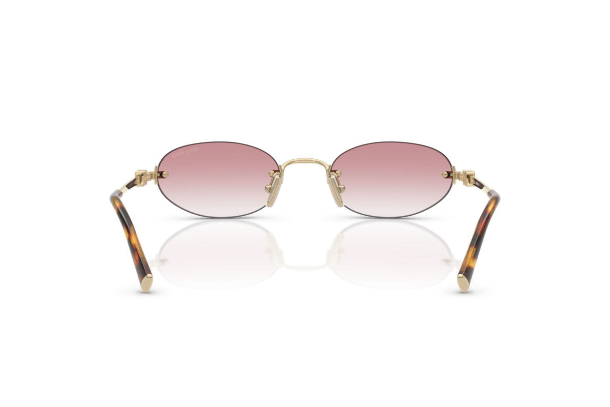 MIU MIU - ZVN70O ORO PALLIDO | OCCHIALE DA SOLE DONNA - MU A54S CALIBRO 51