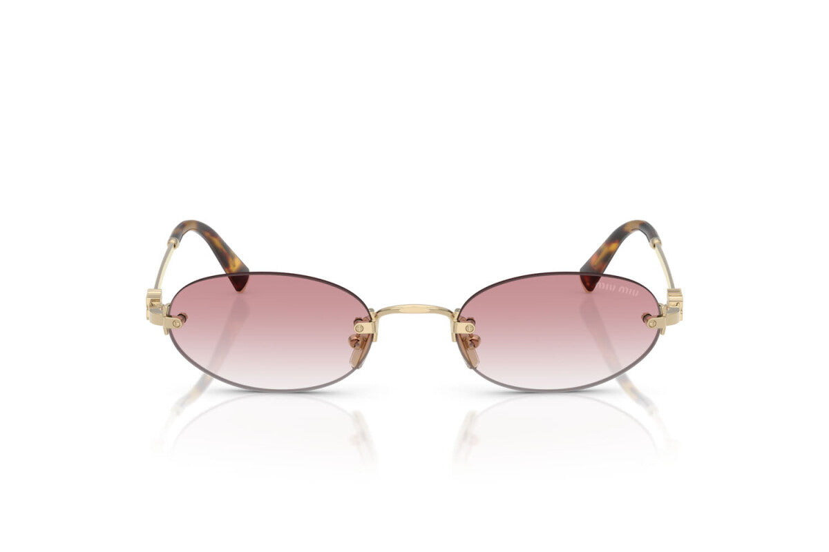 MIU MIU - ZVN70O ORO PALLIDO | OCCHIALE DA SOLE DONNA - MU A54S CALIBRO 51