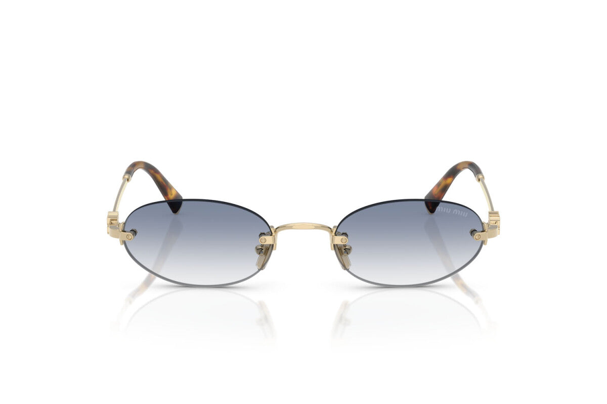 MIU MIU - ZVN80O ORO PALLIDO | OCCHIALE DA SOLE DONNA - MU A54S CALIBRO 51