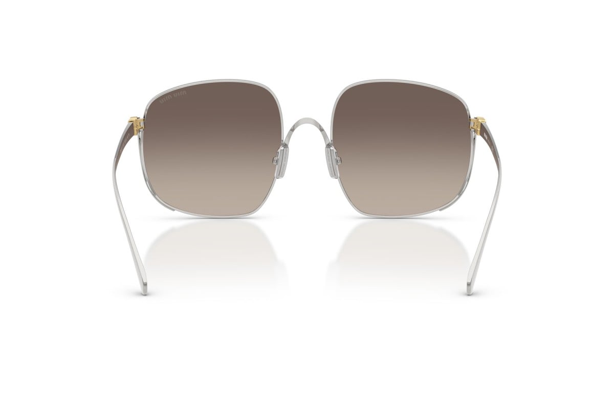 OCCHIALE DA SOLE DONNA | MIU MIU MU A57S - 1BC30S ARGENTO - CALIBRO 57