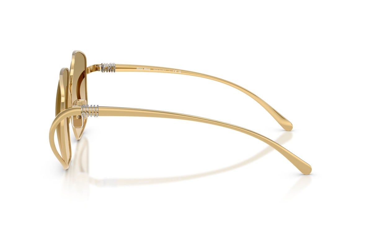 OCCHIALE DA SOLE DONNA | MIU MIU MU A57S - 5AK20S ORO - CALIBRO 57