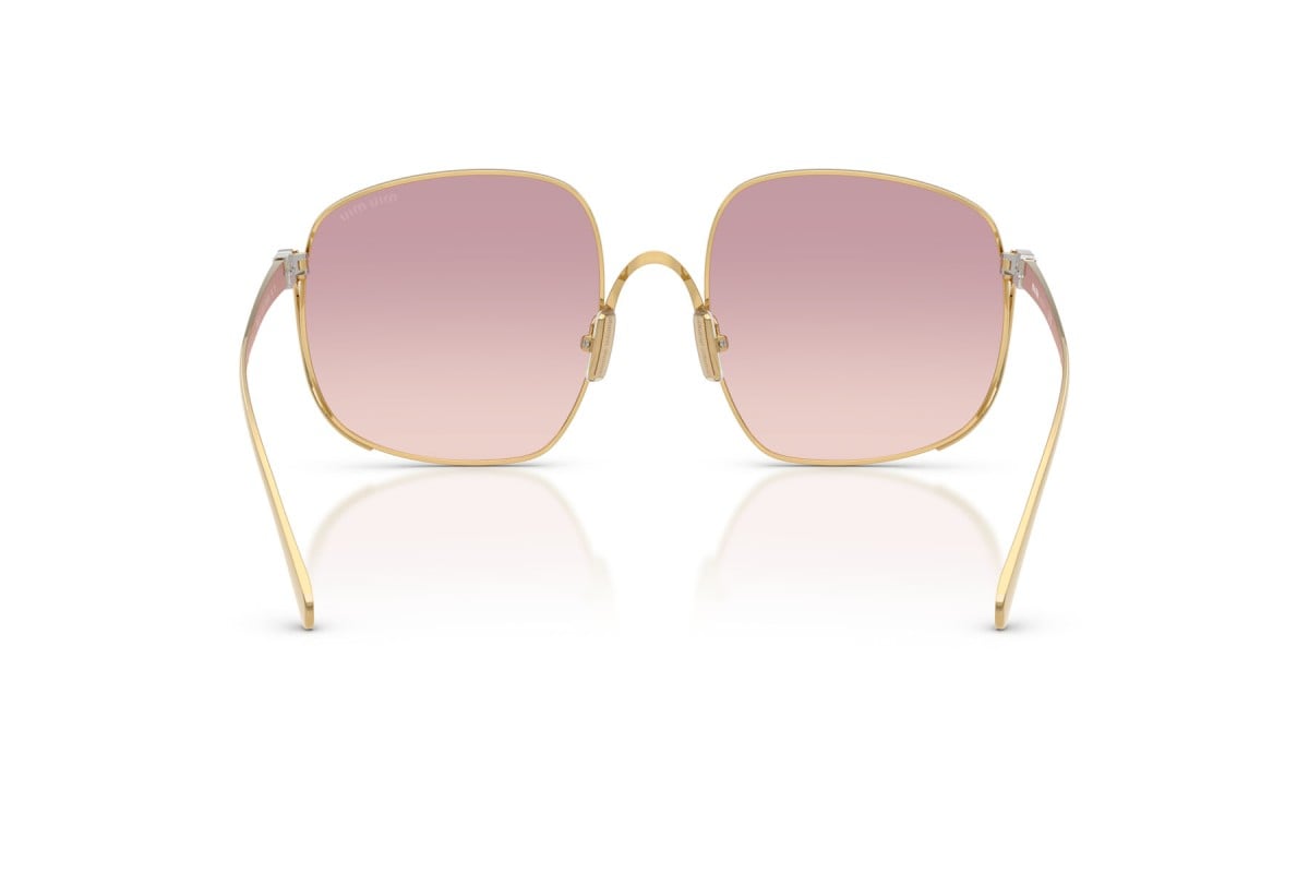 OCCHIALE DA SOLE DONNA | MIU MIU MU A57S - 5AK40S ORO - CALIBRO 57