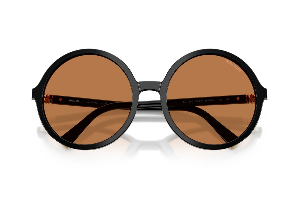 OCCHIALE DA SOLE DONNA | MIU MIU MU B02S - 16K90Q NERO - CALIBRO 59