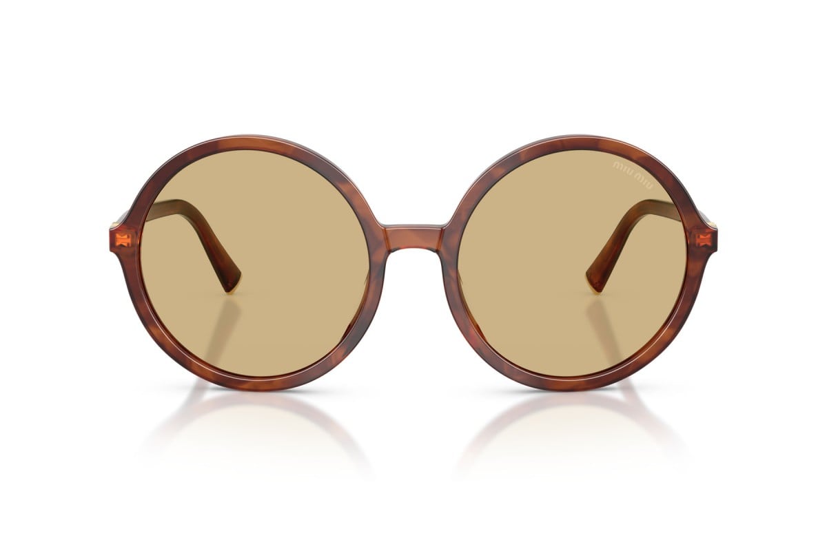 OCCHIALE DA SOLE DONNA | MIU MIU MU B02S - 26E10R TABACCO STRIATO - CALIBRO 59