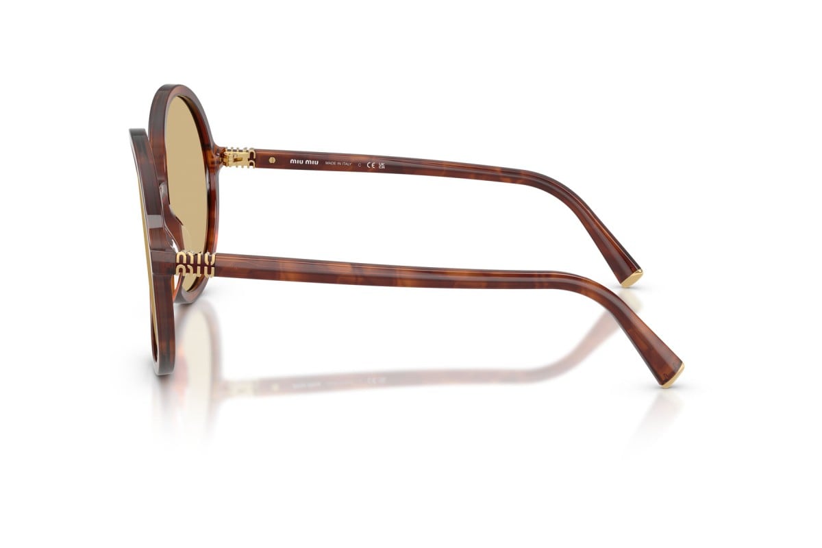 OCCHIALE DA SOLE DONNA | MIU MIU MU B02S - 26E10R TABACCO STRIATO - CALIBRO 59