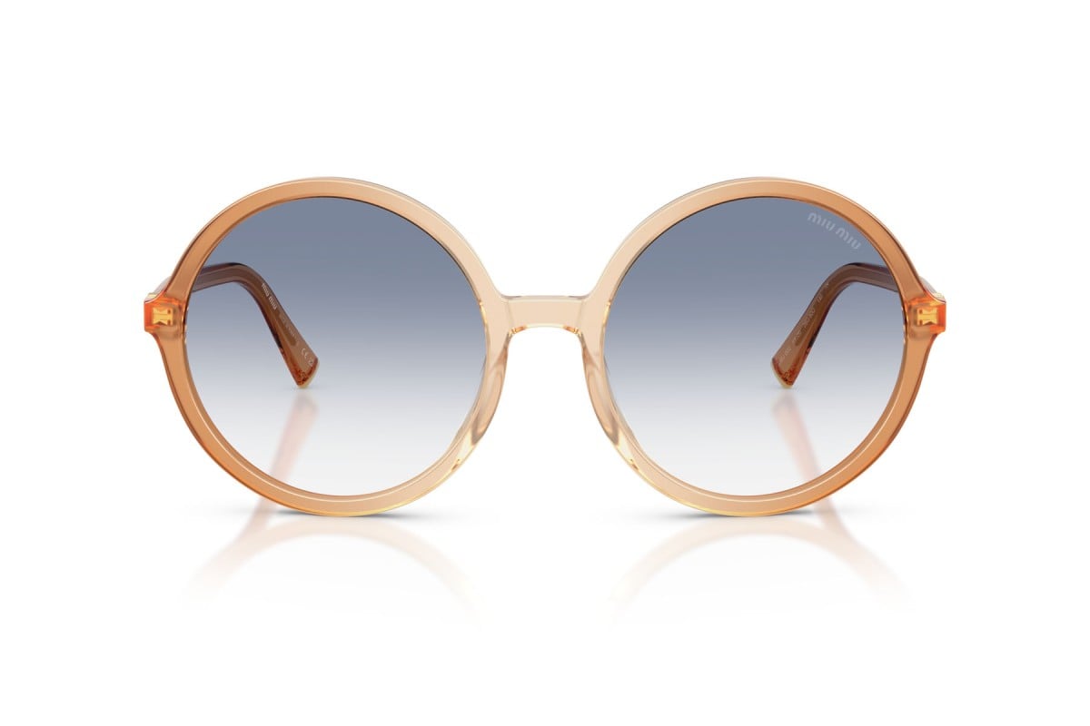 OCCHIALE DA SOLE DONNA | MIU MIU MU B02S - 26G80O BRANDY SFUMATO MARRONE - CALIBRO 59