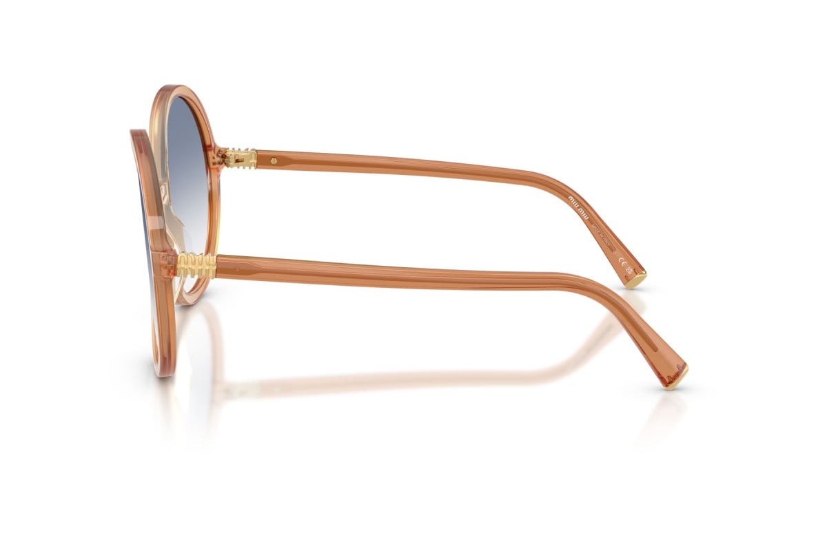 OCCHIALE DA SOLE DONNA | MIU MIU MU B02S - 26G80O BRANDY SFUMATO MARRONE - CALIBRO 59