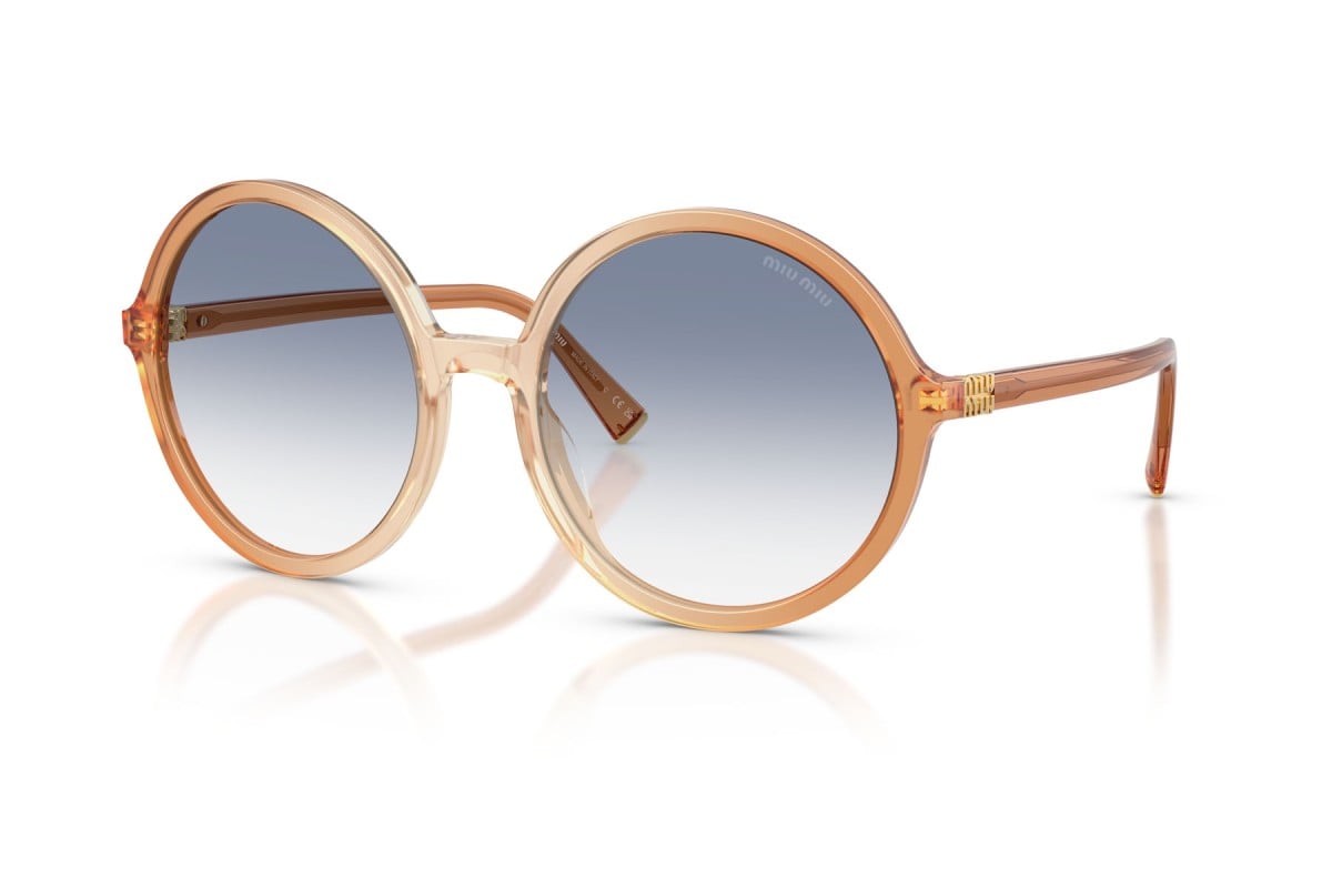 OCCHIALE DA SOLE DONNA | MIU MIU MU B02S - 26G80O BRANDY SFUMATO MARRONE - CALIBRO 59