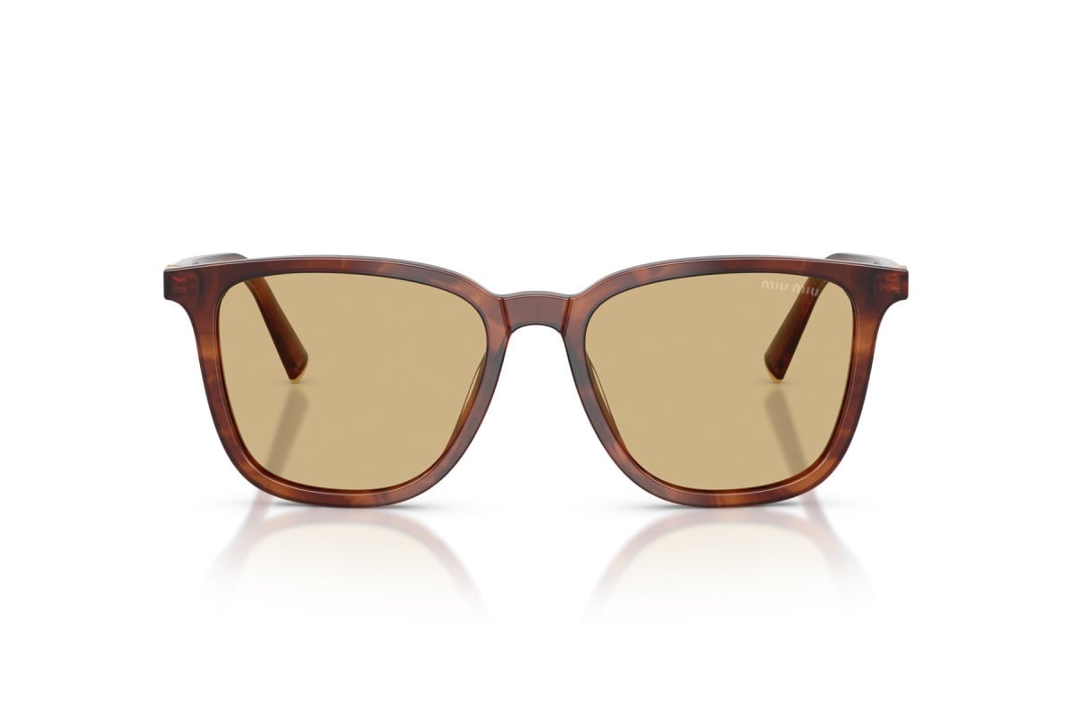 OCCHIALE DA SOLE DONNA | MIU MIU MU B03S - 26E10R TABACCO STRIATO - CALIBRO 53