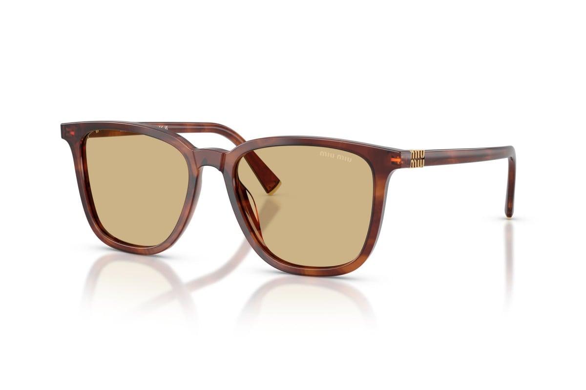 OCCHIALE DA SOLE DONNA | MIU MIU MU B03S - 26E10R TABACCO STRIATO - CALIBRO 53