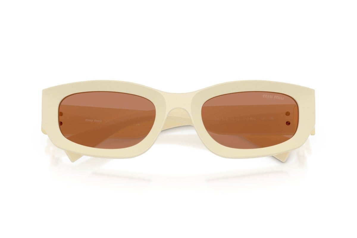 OCCHIALE DA SOLE DONNA | MIU MIU MU B04S - 21D90Q LATTE - CALIBRO 53