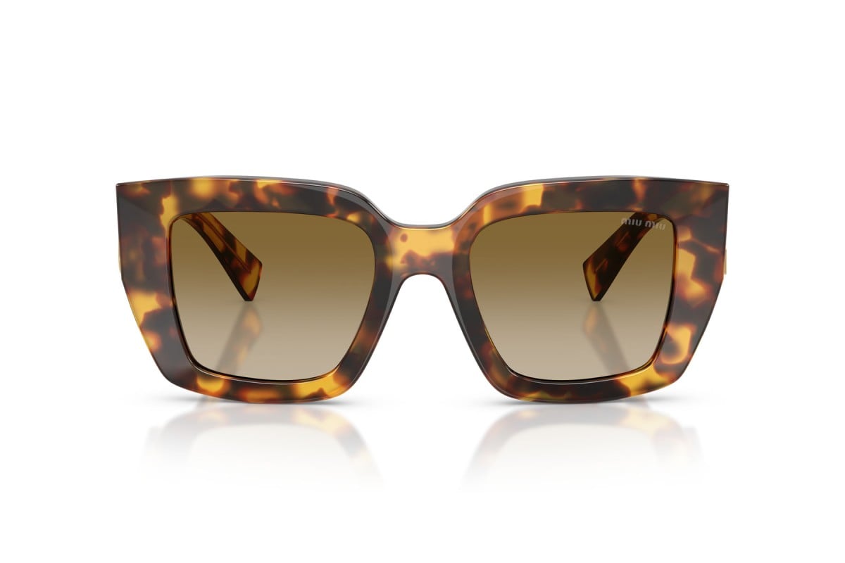 OCCHIALE DA SOLE DONNA | MIU MIU MU B05S - 14L20U MIELE AVANA - CALIBRO 51