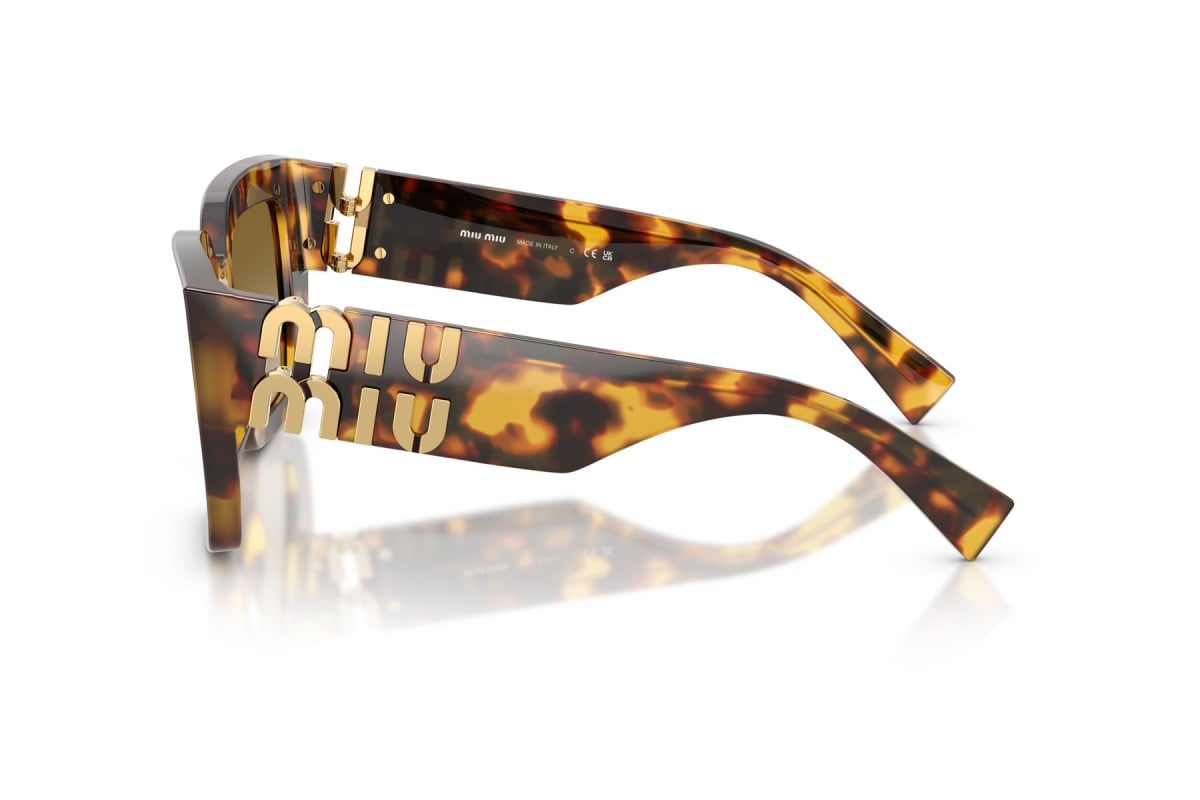 OCCHIALE DA SOLE DONNA | MIU MIU MU B05S - 14L20U MIELE AVANA - CALIBRO 51