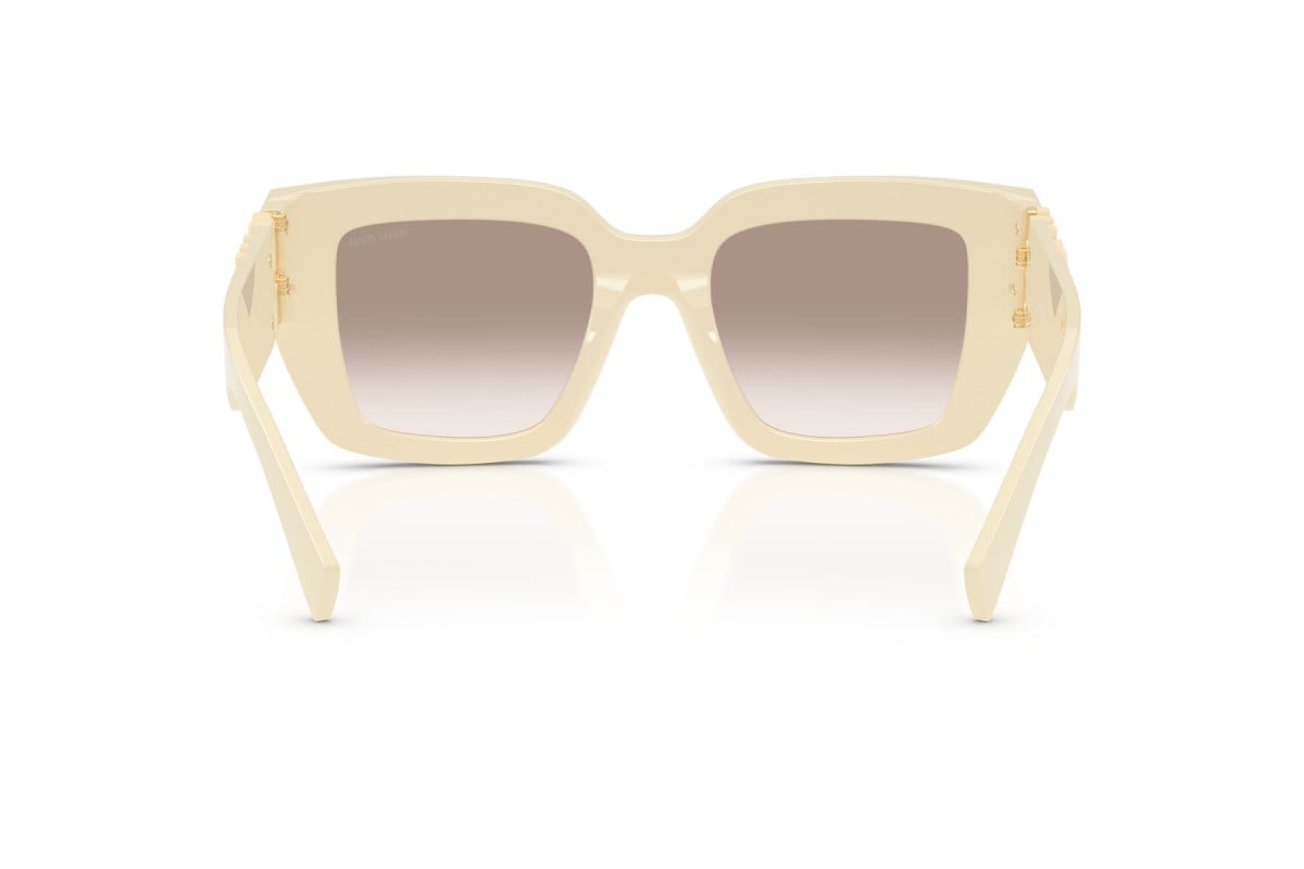 OCCHIALE DA SOLE DONNA | MIU MIU MU B05S - 21D90L LATTE - CALIBRO 51