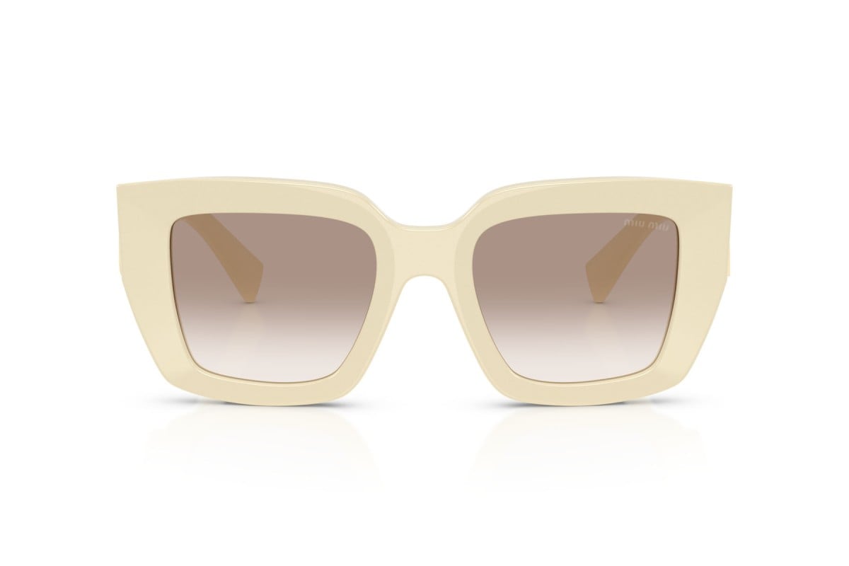 OCCHIALE DA SOLE DONNA | MIU MIU MU B05S - 21D90L LATTE - CALIBRO 51
