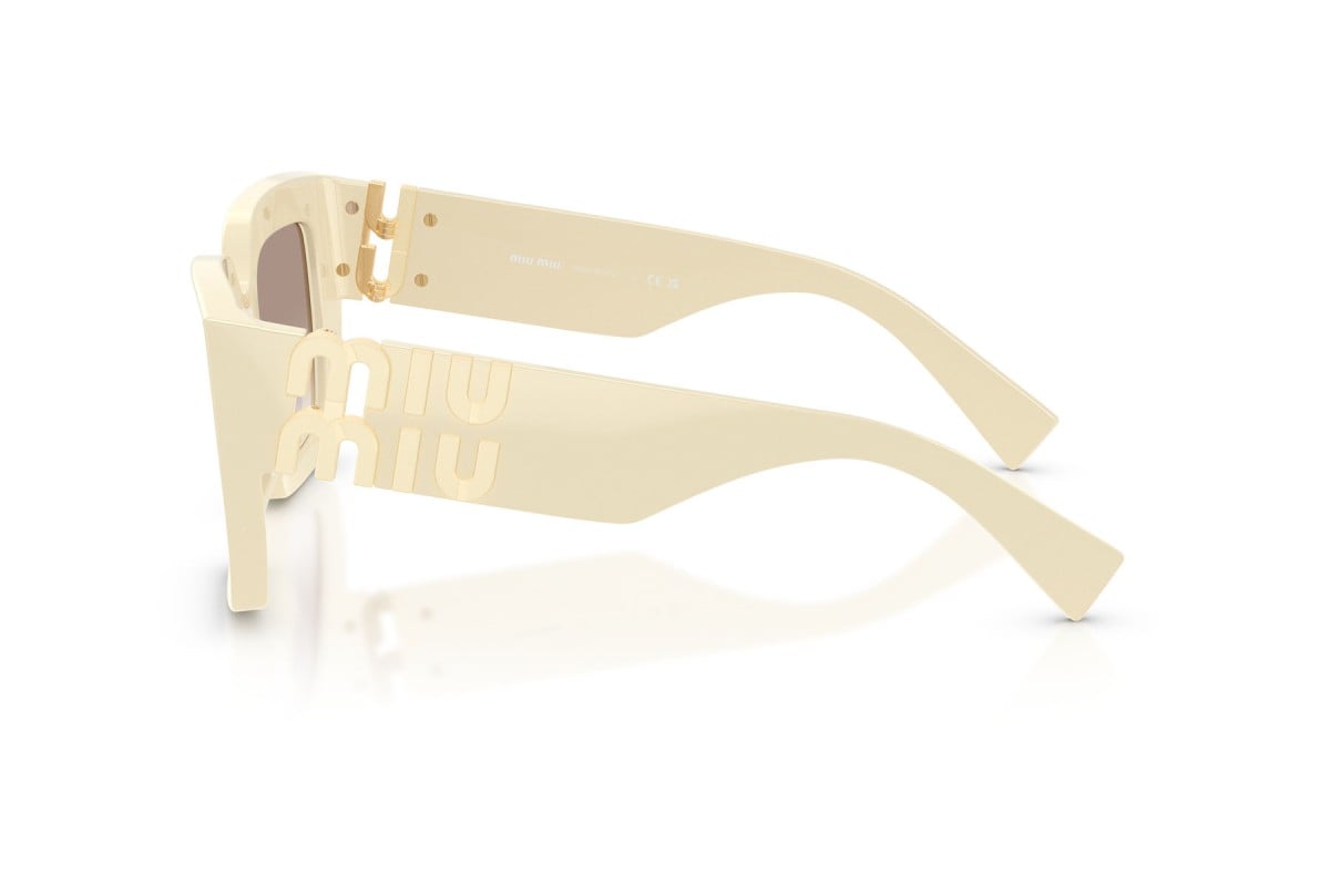 OCCHIALE DA SOLE DONNA | MIU MIU MU B05S - 21D90L LATTE - CALIBRO 51