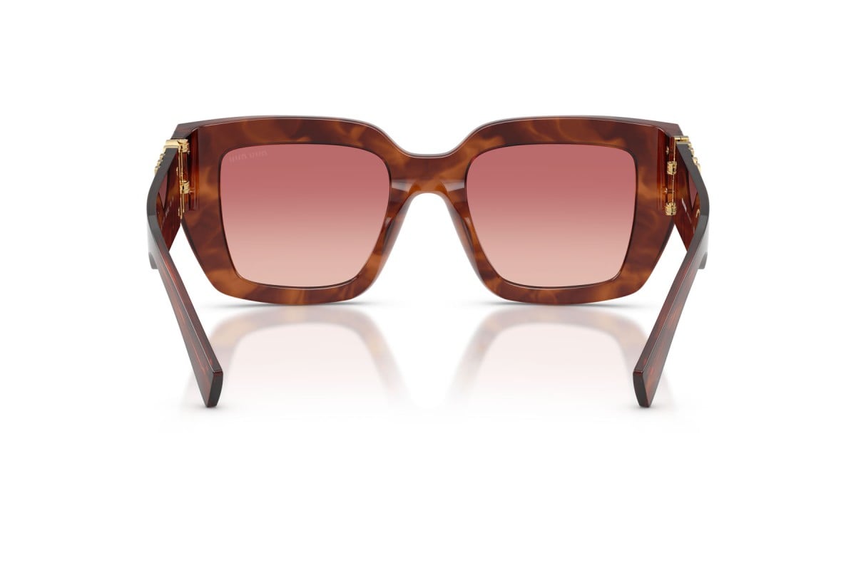 OCCHIALE DA SOLE DONNA | MIU MIU MU B05S - 26E50U TABACCO STRIATO - CALIBRO 51