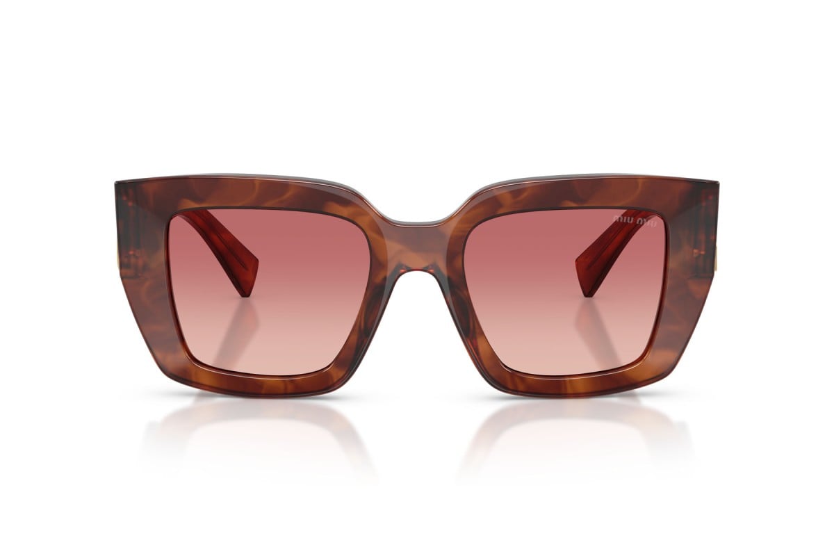 OCCHIALE DA SOLE DONNA | MIU MIU MU B05S - 26E50U TABACCO STRIATO - CALIBRO 51