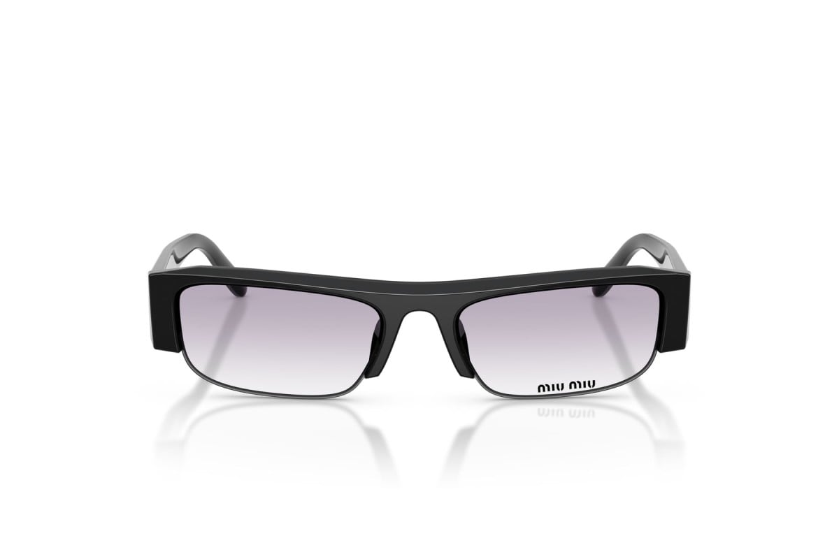 OCCHIALE DA SOLE DONNA | MIU MIU MU B07S - 16K04O NERO - CALIBRO 51