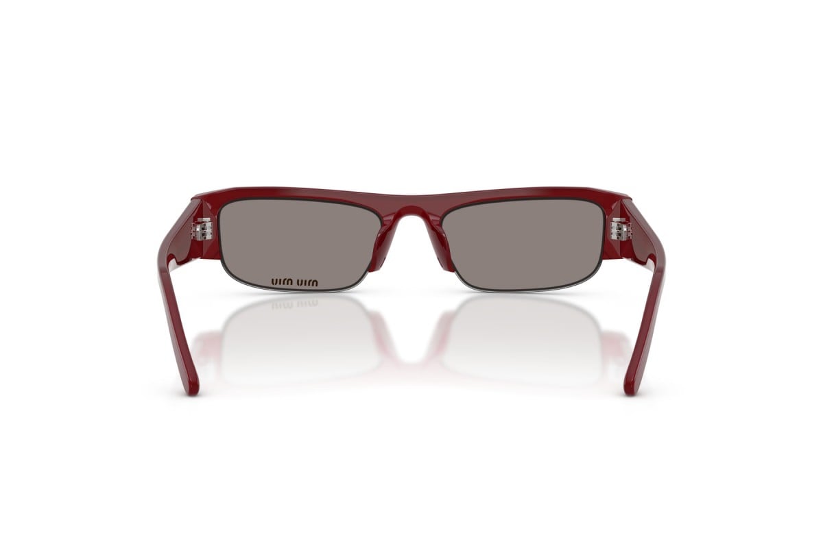 OCCHIALE DA SOLE DONNA | MIU MIU MU B07S - 21I80Q BORDEAUX OPALINO - CALIBRO 51
