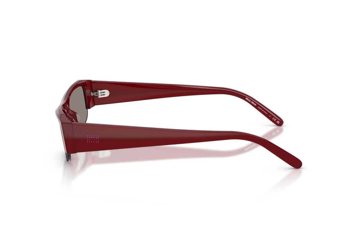 OCCHIALE DA SOLE DONNA | MIU MIU MU B07S - 21I80Q BORDEAUX OPALINO - CALIBRO 51