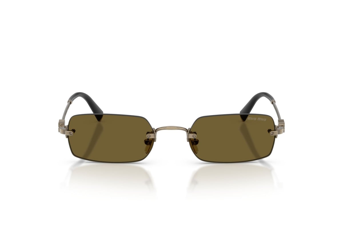 OCCHIALE DA SOLE DONNA | MIU MIU MU B50S - 26C09Z ORO VECCHIO - CALIBRO 52