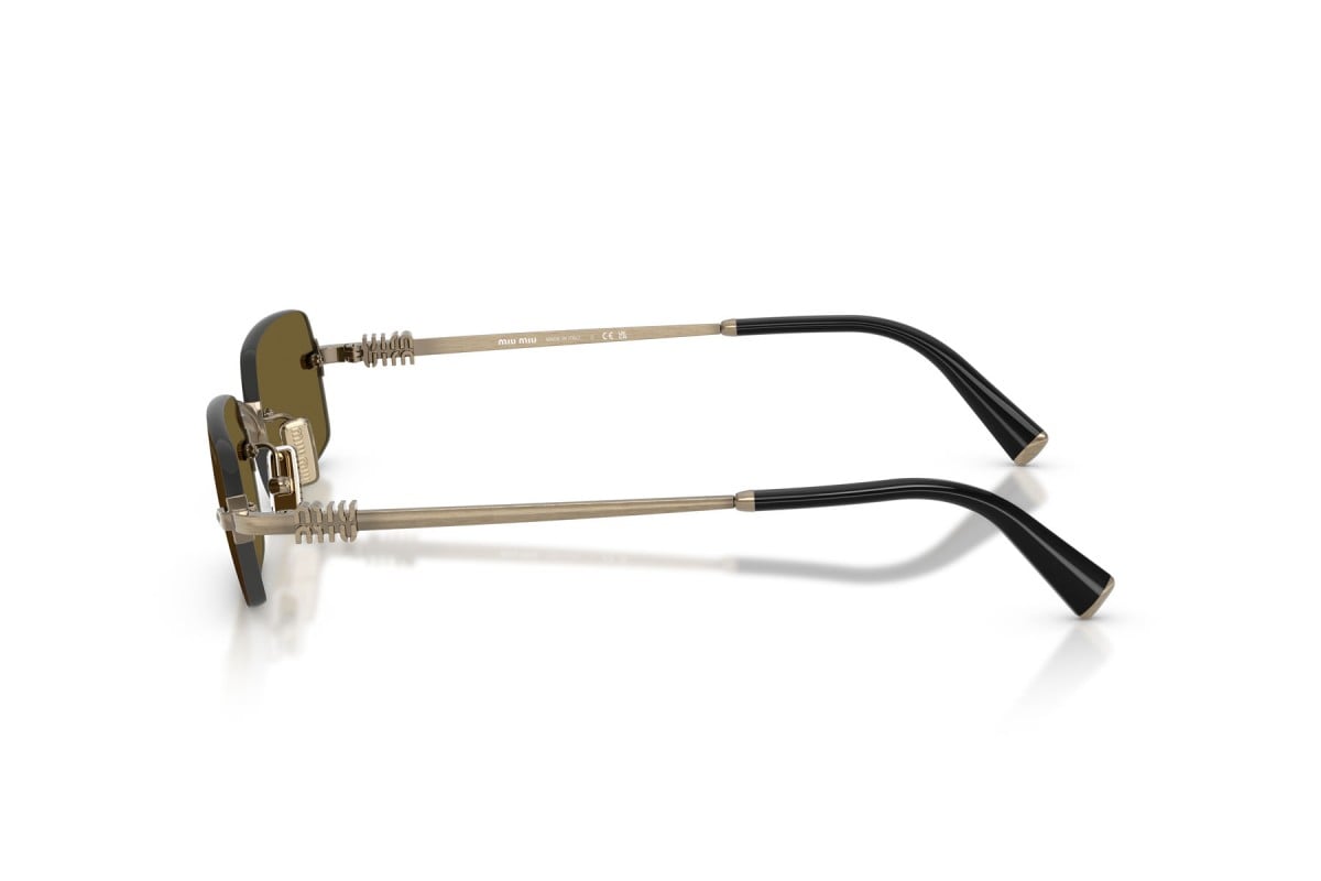 OCCHIALE DA SOLE DONNA | MIU MIU MU B50S - 26C09Z ORO VECCHIO - CALIBRO 52