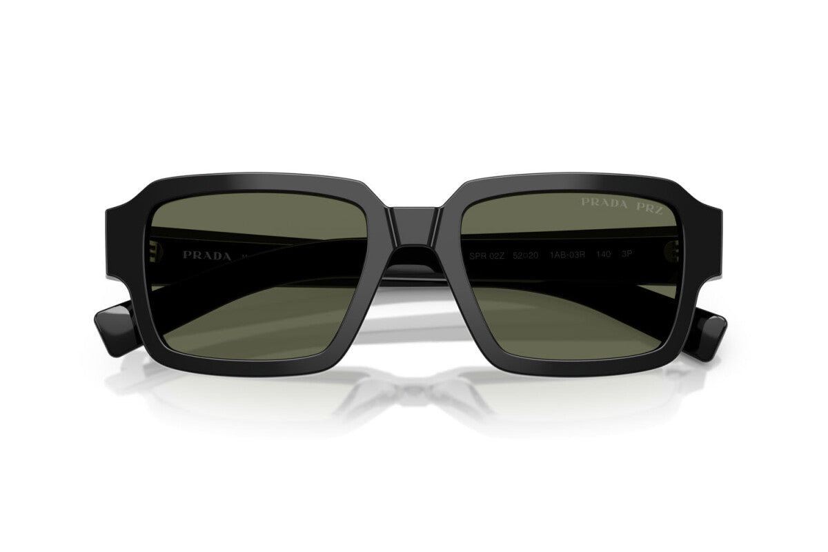 PRADA - 1AB03R NERO | OCCHIALE DA SOLE UOMO - PR 02ZS CALIBRO 52