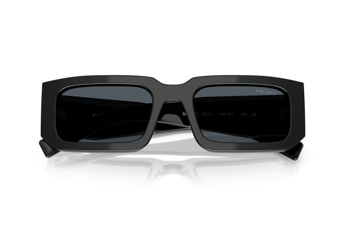 PRADA - 16K2K1 NERO | OCCHIALE DA SOLE UOMO - PR 06YS CALIBRO 53