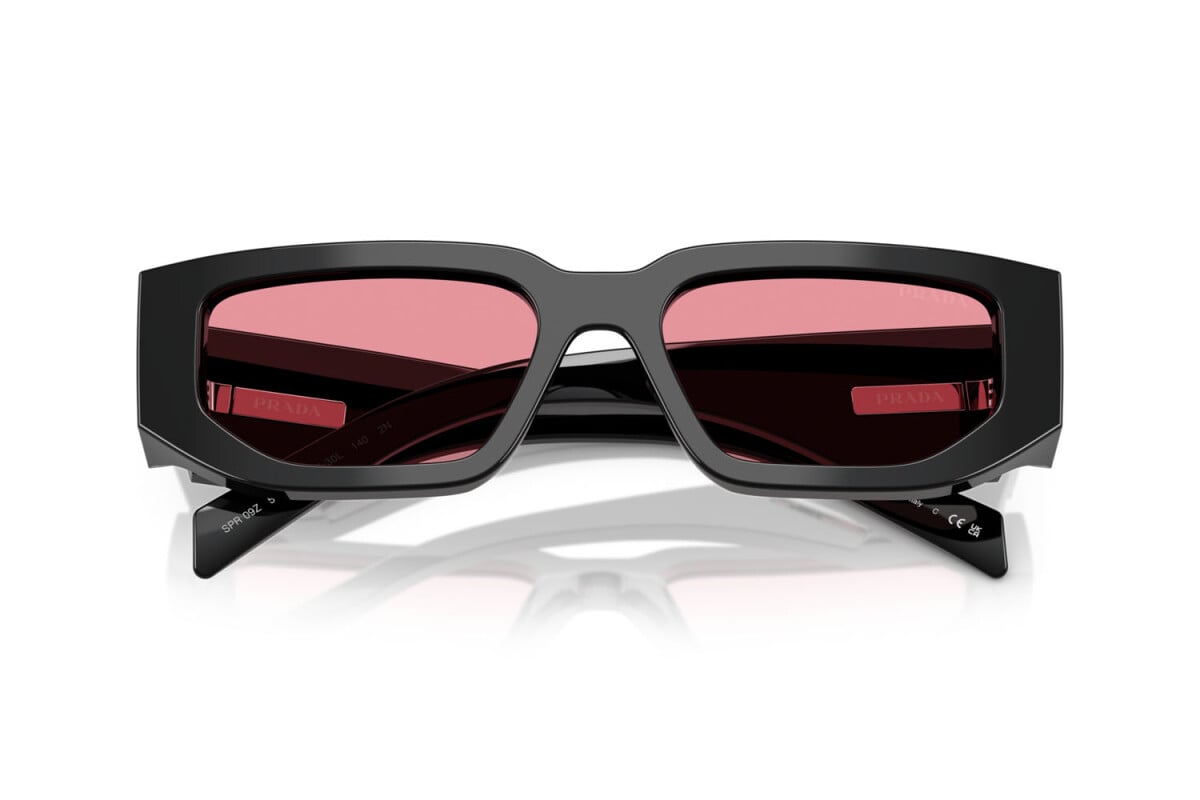 PRADA - 16K30L NERO | OCCHIALE DA SOLE UOMO - PR 09ZS CALIBRO 54