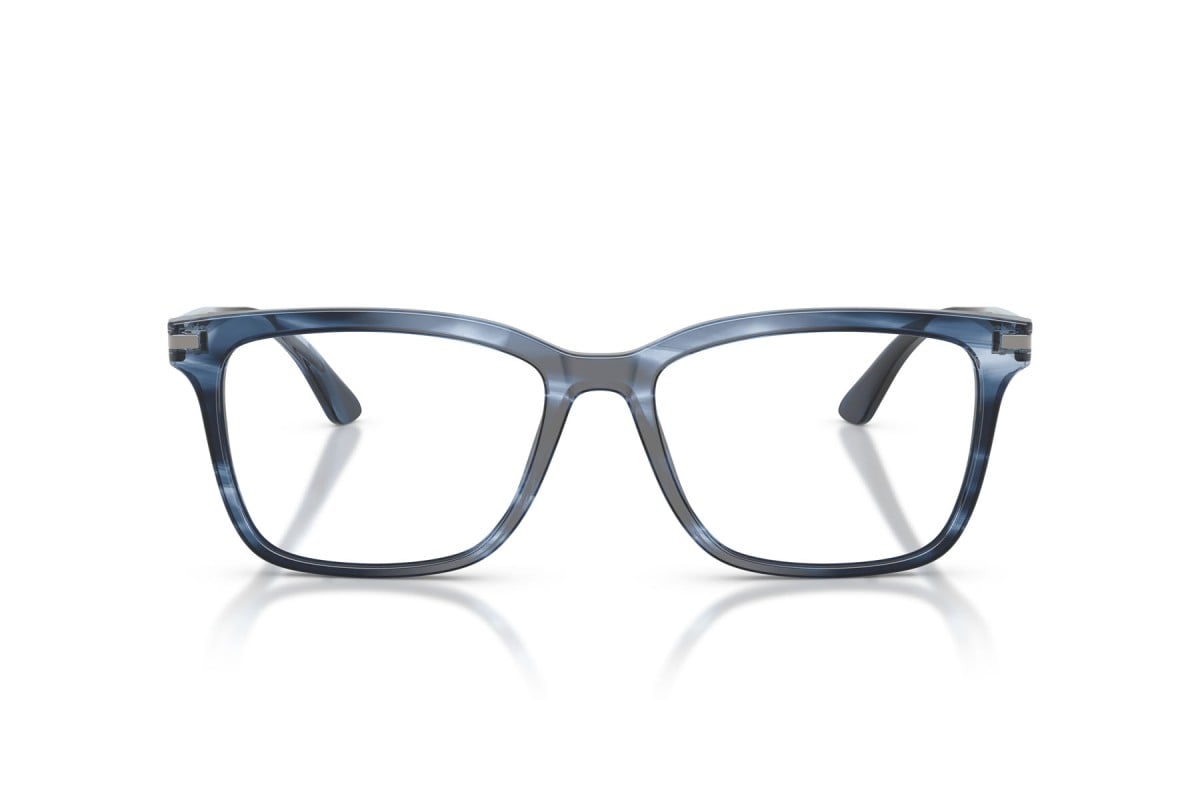 OCCHIALE DA VISTA UOMO | PRADA PR 14WV - 26F1O1 BLU STRIATO - CALIBRO 56
