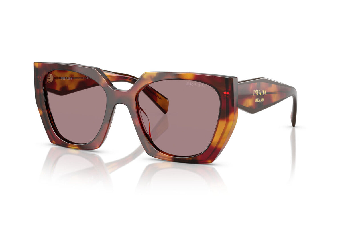 PRADA - 22A20I TARTARUGA PAPAVERO | OCCHIALE DA SOLE DONNA - PR 15WS CALIBRO 54