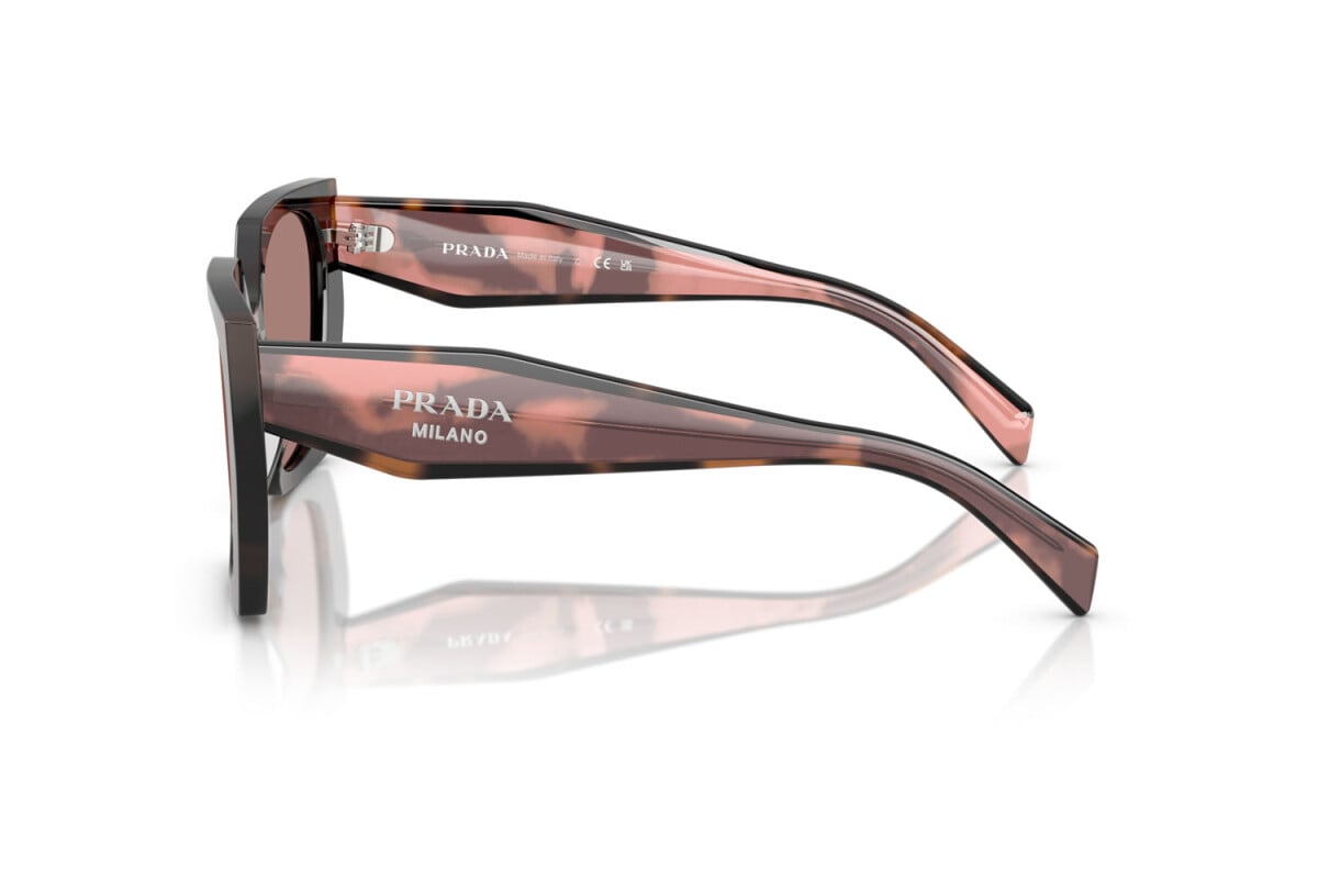 PRADA - 23A60B TARTARUGA MALVA | OCCHIALE DA SOLE DONNA - PR 15WS CALIBRO 54